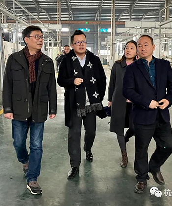 僑聯助企 | 杭州市僑聯一行莅臨欧伊露走訪調研